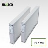 Domekt R 400 V C6M. 428x231x46 mm. KOMPLET (klasa F7+M5). Dedykowane zamienniki filtrów powietrza
