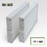 Domekt R 500 V, R 700 H C6, R 700 H C6M, R 700 V. 540X260X46 mm. KOMPLET (klasa F7+M5). Dedykowane zamienniki filtrów powietrza