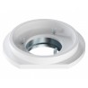 Nawiewnik gipsowy CIRCLE z przyłączem 125 mm (nawiew/wywiew)