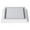 Nawiewnik gipsowy SQUARE z przyłączem 125 mm (nawiew/wywiew)