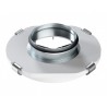Nawiewnik gipsowy PCIRCLE, podwójny slot z przyłączem 160 mm (efekt Coandy, wyłącznie nawiew)