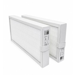 Domekt R 350 V. 204x428x46 mm. KOMPLET (klasa F7+M5). Dedykowane zamienniki filtrów powietrza